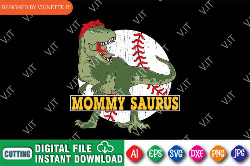 Mommy Saurus Shirt, Base Ball Shirt, T Rex Shirt, Mom Saurus, Mommy Shirt, Mom T Rex, Mother's Day Vintage Shirt, Mom Vintage Shirt, Mother's Day T Rex silhouette Base Ball