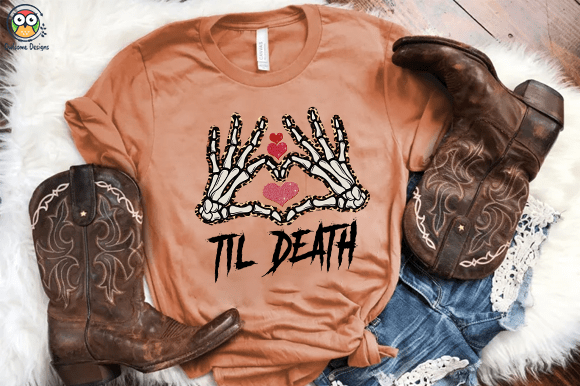 Til Death T-shirt design