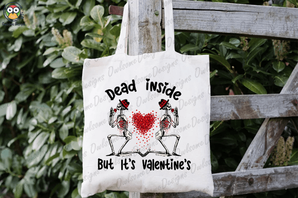 Dead Inside But Its Valentines T-shirt design