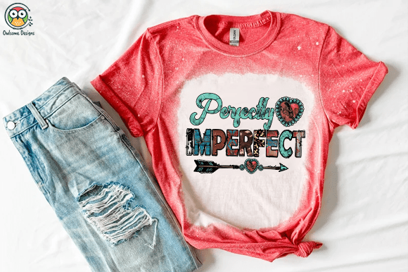 Western Perfectly Imperfect T-shirt design