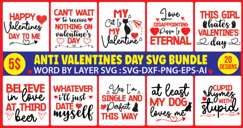Anti Valentines Day svg bundle,alentines day t shirt design bundle, entine, anti valentines day shirts shirts, funny seas for couples, anti valentites day shirts, antouples, anti valentinesanti igns onlinesigns for