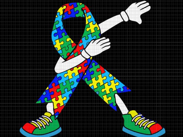 Autism awareness dabbing puzzle piece love dab dance svg, dabbing puzzle svg, autism awareness dabbing puzzle svg, autism awareness svg t shirt vector