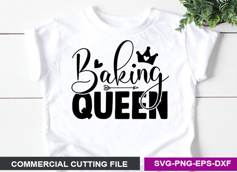 Baking queen- SVG