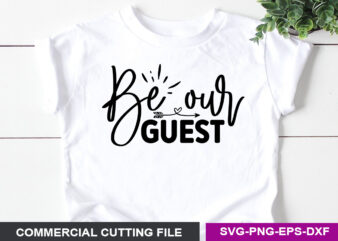 Be our guest SVG