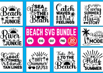 Beach svg bundle summer, summer svg, summer design, summer svg bundle, svg, vacation svg, summer quote, cut file, summer svg, hello summer svg, vinyl, svg design, typography design, summer craft,