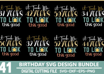 Birthday svg bundle t shirt template