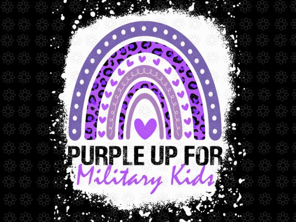 Purple up for military kids month of the military kids svg, purple up for military kids svg, purple up svg, purple up rainbow svg, military child svg, t shirt illustration Purple up for military kids month of the military kids svg, purple up for military kids svg, purple up svg, purple up rainbow svg, military child svg, t shirt illustration