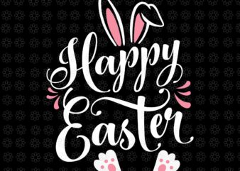 Happy Easter Svg, Bunny Rabbit Face Svg, Funny Easter Day Svg, Easter Svg, Bunny Svg, Happy Bunny Svg