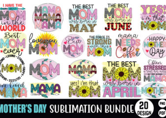 mother’s day sublimation bundle