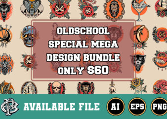 oldschool special mega design bundle 70+ designs