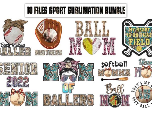 Ballers sport bundle tshirt design