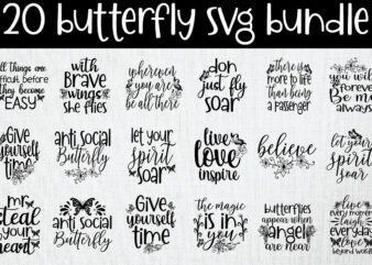 Butterfly SVG Bundle