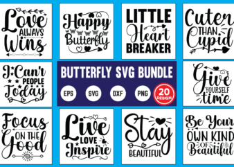 Butterfly svg bundle commercial use svg files for cricut silhouette t shirt vector file butterfly svg funny stay groovy cute rainbow butterfly svg autism awareness flower vintage colorful butterfly flower