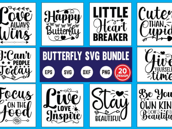 Butterfly svg bundle commercial use svg files for cricut silhouette t shirt vector file butterfly svg funny stay groovy cute rainbow butterfly svg autism awareness flower vintage colorful butterfly flower