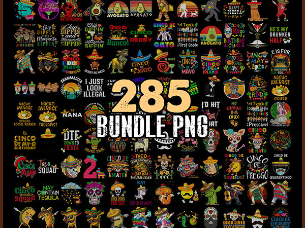 285+ cinco drinko squad png bundle, lets fiesta mexican cinco de mayo png, cinco de mayo png, drinking party fiesta png,