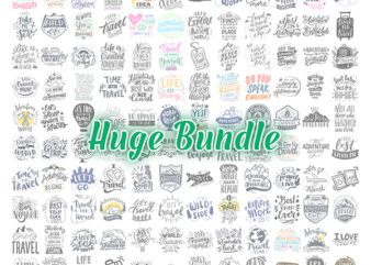 Huge bundle +150 cut file svg,png, travel lettering adventure time, love to travel, camping, photography, hello summer, beach svg