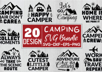 Camping SVG Bundle