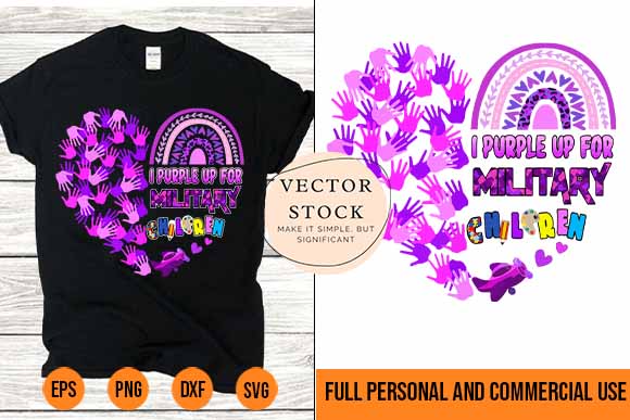 Purple up shirt design for military kids military child month best new 2022 Purple up shirt design for military kids military child month best new 2022
