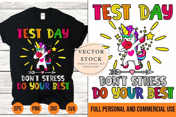 Test day shirt rock the test unicorn teacher svg best new 2022 t shirt designs for sale