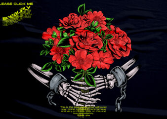 give flowers to loved ones streetwear design love