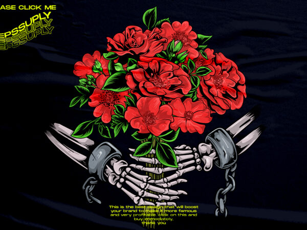 Give flowers to loved ones streetwear design love
