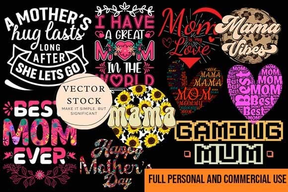 Happy mother day svg vector 31 design bundle cut file best new