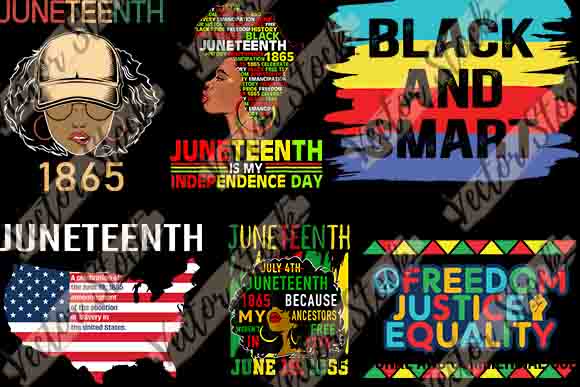 Juneteenth 1865 pack svg black lives matter 39 Design Bundle Best New