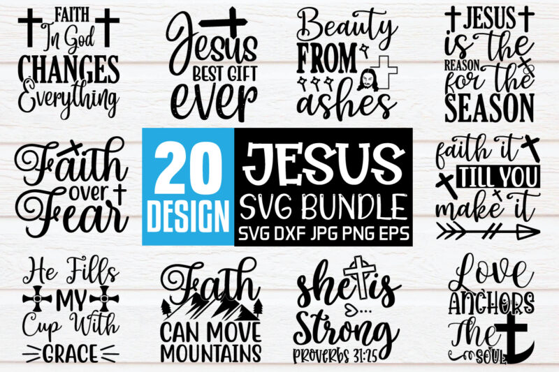 Jesus SVG Bundle