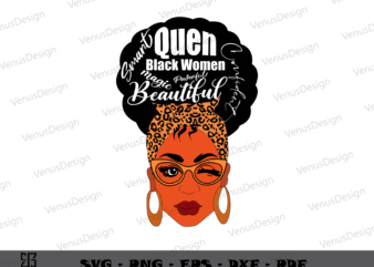 Black Queen Mom Life SVG PNG, Mothers Day Tshirt Design