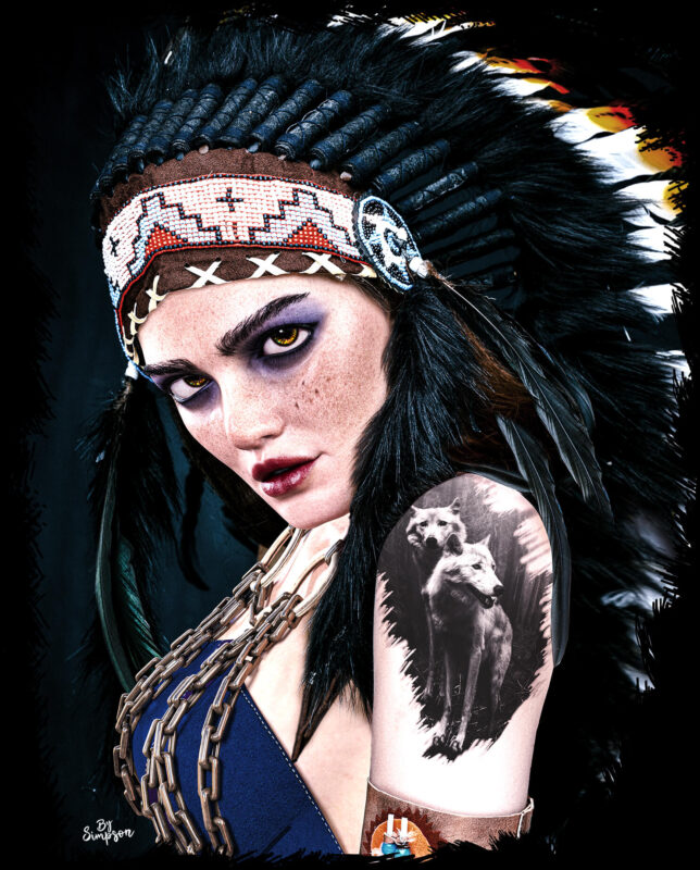 Native American Girl 2