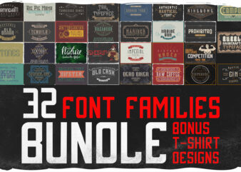 32 font Bundle