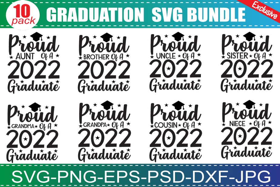 Graduation Caps Svg Bundle, Graduation Hat Svg