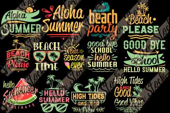 Summer svg Bundle Vector 42 Design Bundle Best New