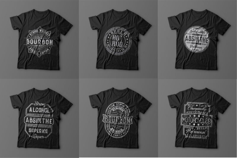 173 t-shirt designs BUNDLE