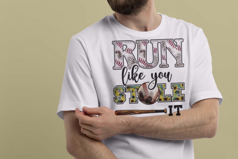 Run Like You Stole It Tshirt Design