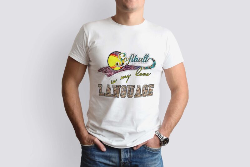 Softball Sayings Sport Bundle Tshirt Design