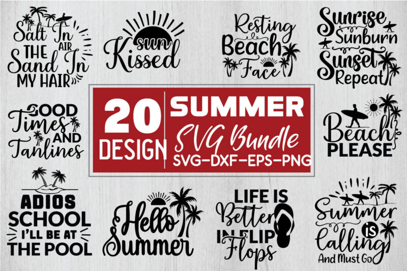 Summer SVG Bundle