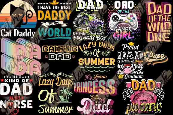 Fathers day svg bundle vector 46 design bundle best new