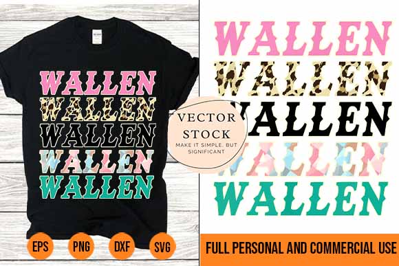 Wallen png shirt design vector svg sublimation and pod files best new 2022