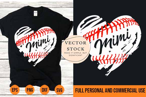 Baseball mimi baseball heart mimi mom shirt svg png best new 2022 t shirt template