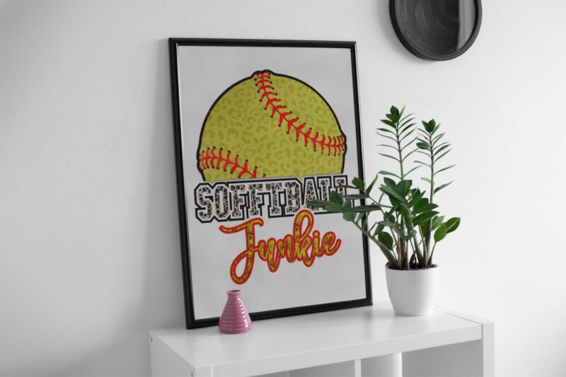 New 8 Files Sport Baseball Sublimation Bundle Diy Crafts, Baseball Game Svg Files For Cricut, Softball Silhouette Files, Sunflower Pattern Cameo Htv Prints