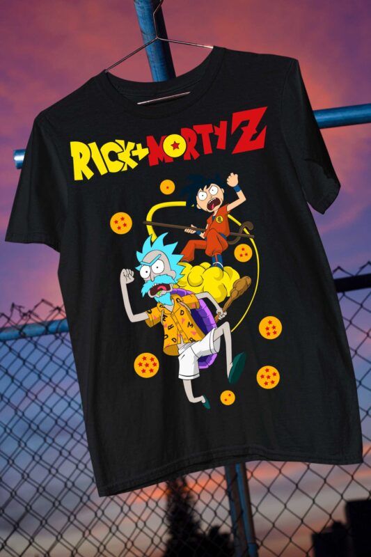 Fan Art Parody Paradox Mad Scientist Side Kick Top TV Show Ricj and Morty Meme Bundle