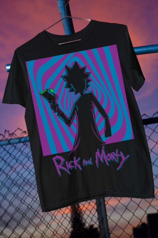 Fan Art Parody Paradox Mad Scientist Side Kick Top TV Show Ricj and Morty Meme Bundle