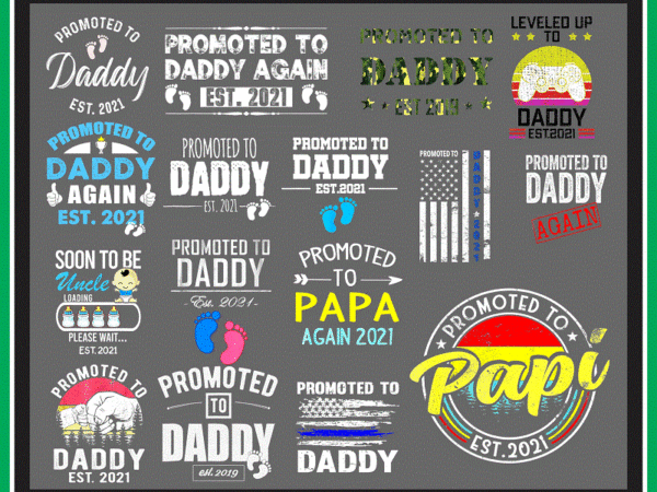 79+ promoted to daddy png file for sublimation, sublimate designs, vintage daddy design, levelup to daddy, png download, digital 1000036203