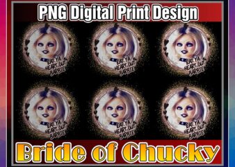 Pride Of Chucky Png Design, Eat Ya Heart Out Barbie, Chucky Bride Of Horror png, Digital Sublimation, Halloween, Png Digital Print Design 1025153924
