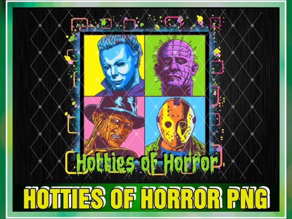 Hotties of horror png, scary character’s portraits, horror killers, 80’s horror movies, instant download, halloween design, sublimation 1059476207