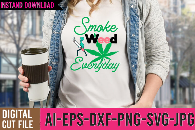 Smoke Weed Everyday Tshirt Design , Smoke Weed Everyday SVG Design , weed svg design, cannabis tshirt design, weed vector tshirt design, weed svg bundle, weed tshirt design bundle, weed