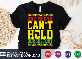 One Month Can’t Hold Our History Shirt, juneteenth shirt, free-ish since 1865 svg, black lives matter shirt, Juneteenth SVG, Juneteenth svg bundle, juneteenth quotes cut file, independence day shirt, juneteenth