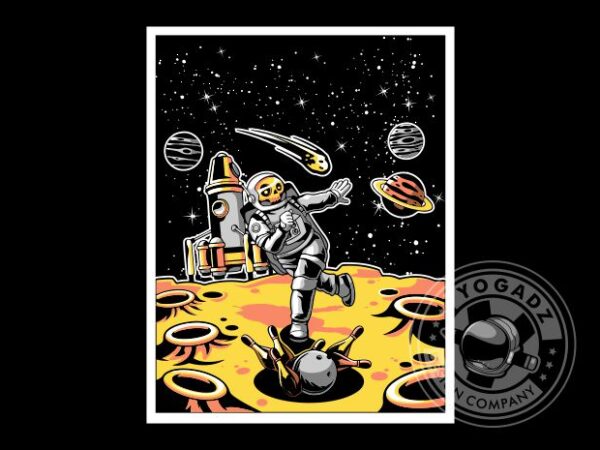 Astronaut 41 t shirt vector