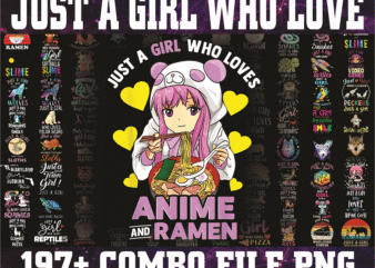 Combo 160 Just A Girl Who Love BUNDLE Png , Just A Girl Who Love Christmas Png , Just A Girl Love Anime, Animal , Love More, Digital PNG 902366435